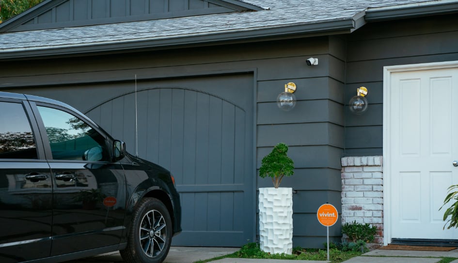 Vivint home security camera in Fargo